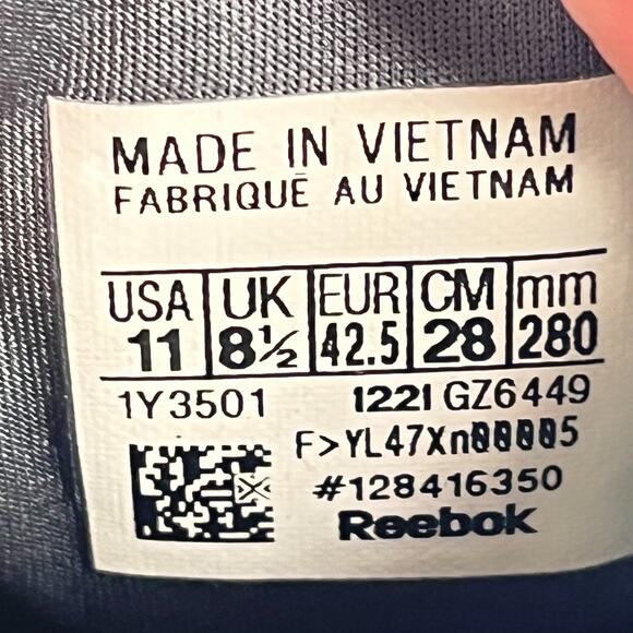 Reebok DailyFit DMX 2 Gray Pink Athletic Shoes GZ6449 Women's Size 11 Men's 9.5 - Picture 10 of 11